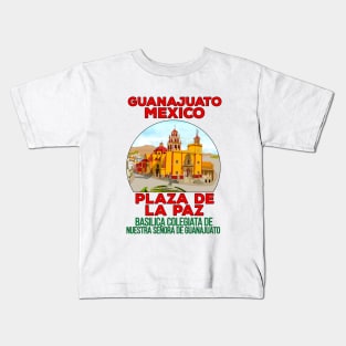 Basilica Colegiata de Nuestra Señora de Guanajuato Kids T-Shirt